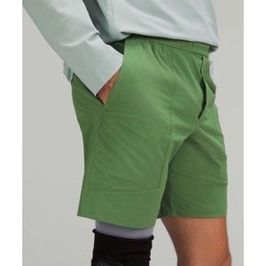 NWOT Lululemon Bowline Short 8" *Stretch Ripstop in Cedar Green